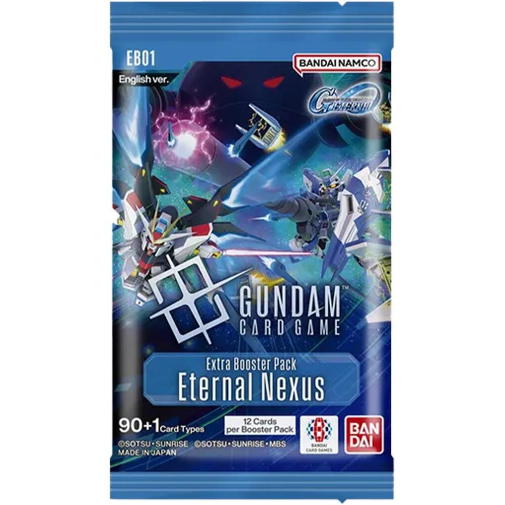 BANDAI Gundam Card Game Eternal Nexus EB01 Extra Booster Pack