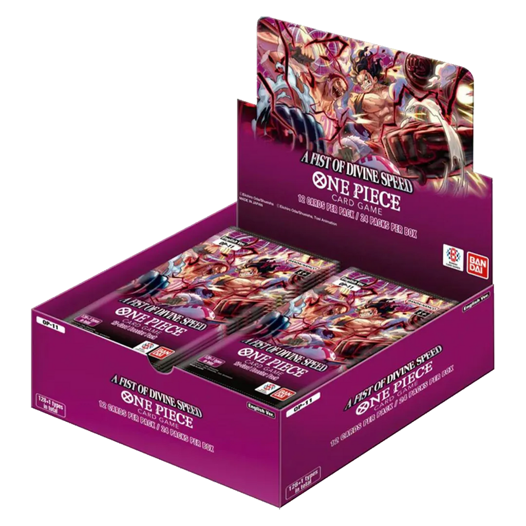 One Piece TCG: Booster Display (OP-11) - A Fist of Divine Speed Booster Box