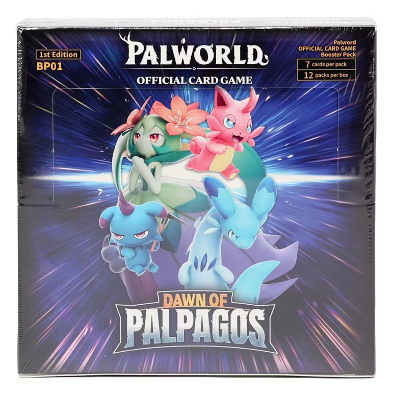 Palworld Official Card Game: Dawn of Palpagos - Booster Box 1st Edition
