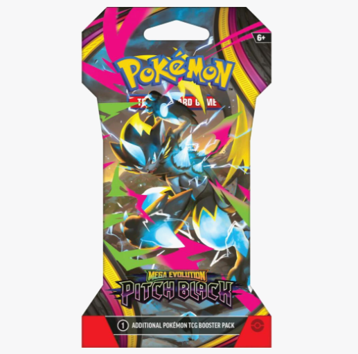Pitch Black Sleeved Booster Pack - ME05: Pitch Black (PBL)