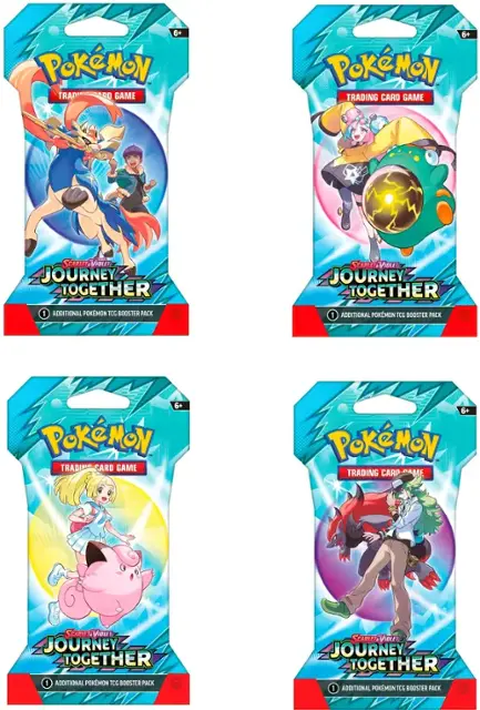 Pokémon TCG - Scarlet & Violet Journey Together Sleeved Booster - Styles May Vary