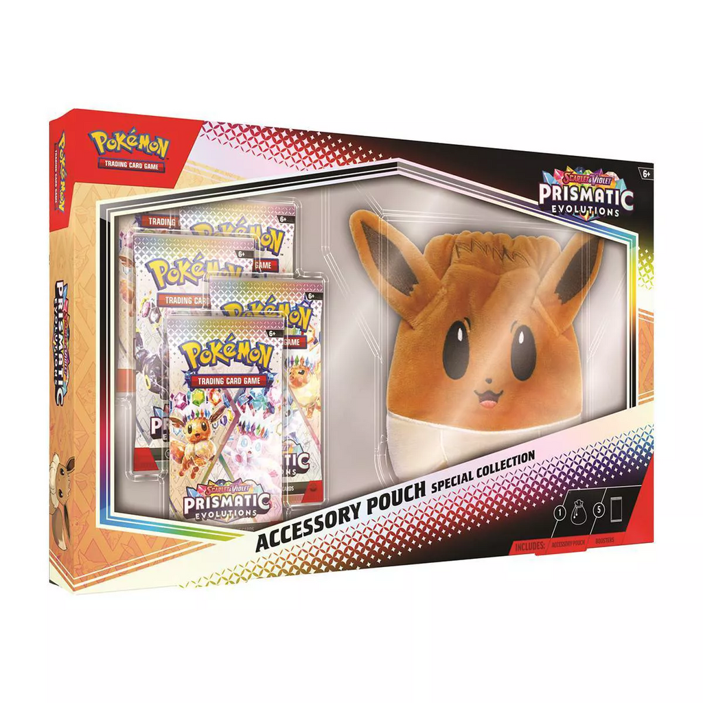 Pokémon TCG: Scarlet & Violet—Prismatic Evolutions Accessory Pouch Special Collection
