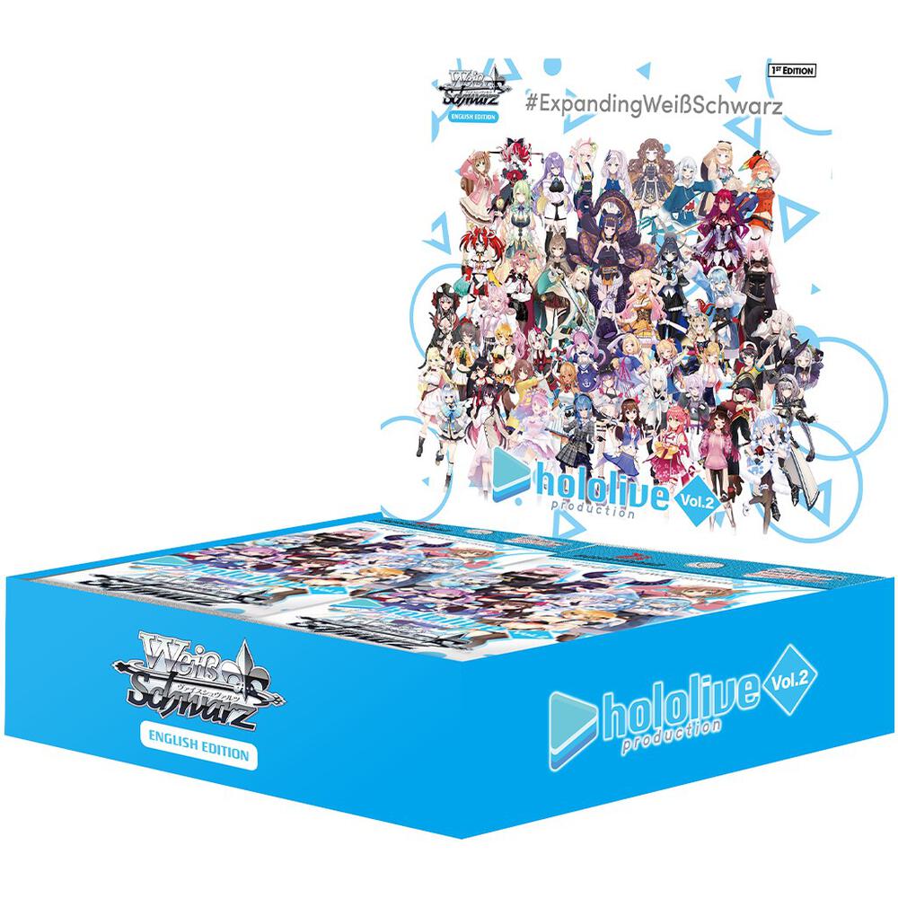 Weiss Schwarz: Hololive Production Vol. 2 Booster Box (ENGLISH Edition) [Pre-Order]