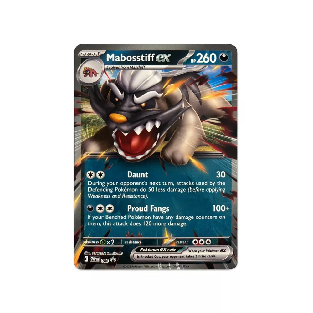 Pokémon Trading Card Game: Mabosstiff ex Showcase