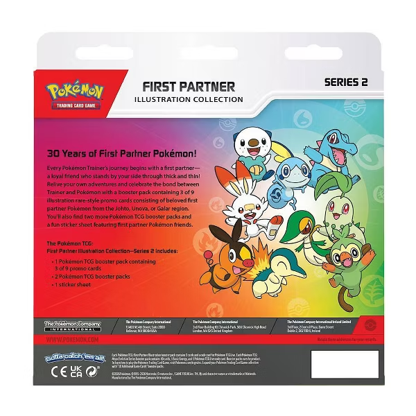 Pokémon Trading Card Game: First Partner Illustration CollectionSeries 2