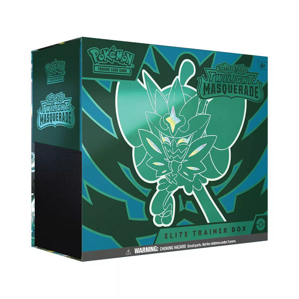 Pokémon Trading Card Game: Scarlet & Violet— Twilight Masquerade Elite Trainer Box