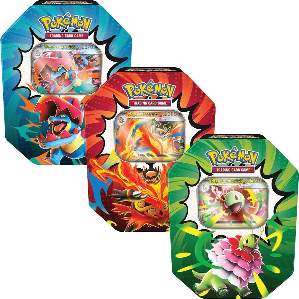 Pokémon - Trading Card Game: Mega Evolution - Ascended Heroes Tin - Styles May Vary