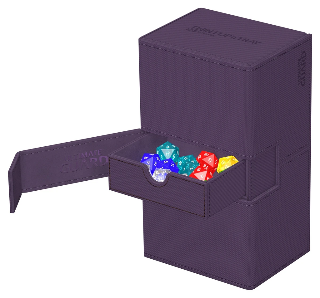 Ultimate Guard Twin Flip N Tray 200+ Monocolor - Purple