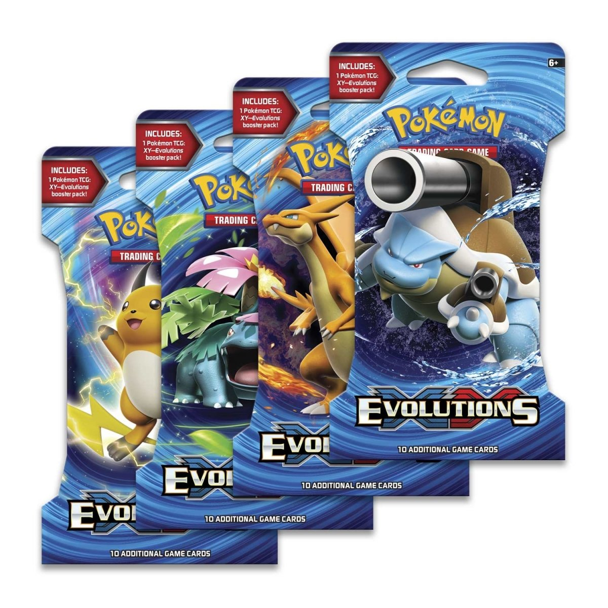 Pokémon TCG: XY-Evolutions Sleeved Booster Pack (10 cards)