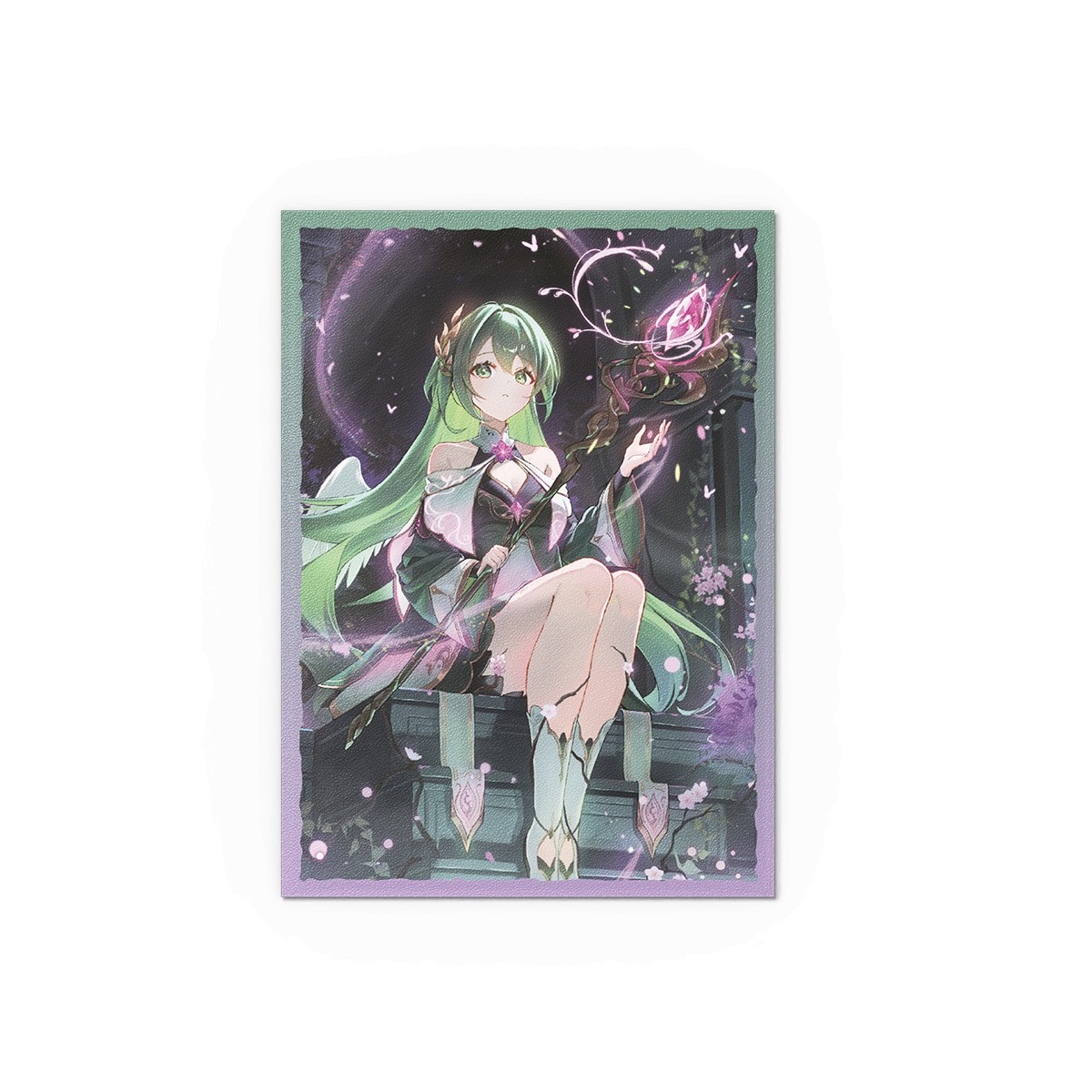 Dragon Shield Sleeves: Standard Matte Dual Art Grand Archive - Ariel Archangel of Natura 100CT
