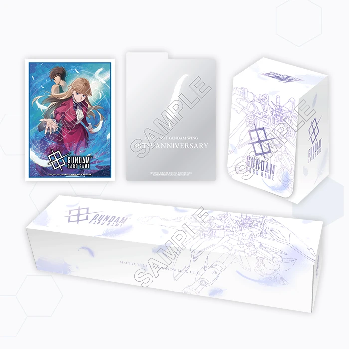 Gundam Card Game: Premium Accessory Set -Mobile Suit Gundam Wing- [PB01]