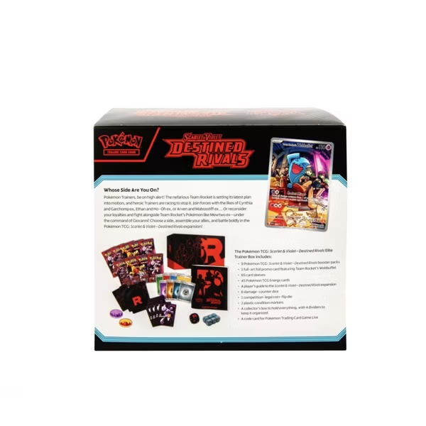 Pokémon Destined Rivals Elite Trainer Box TCG - Official Expansion Pack