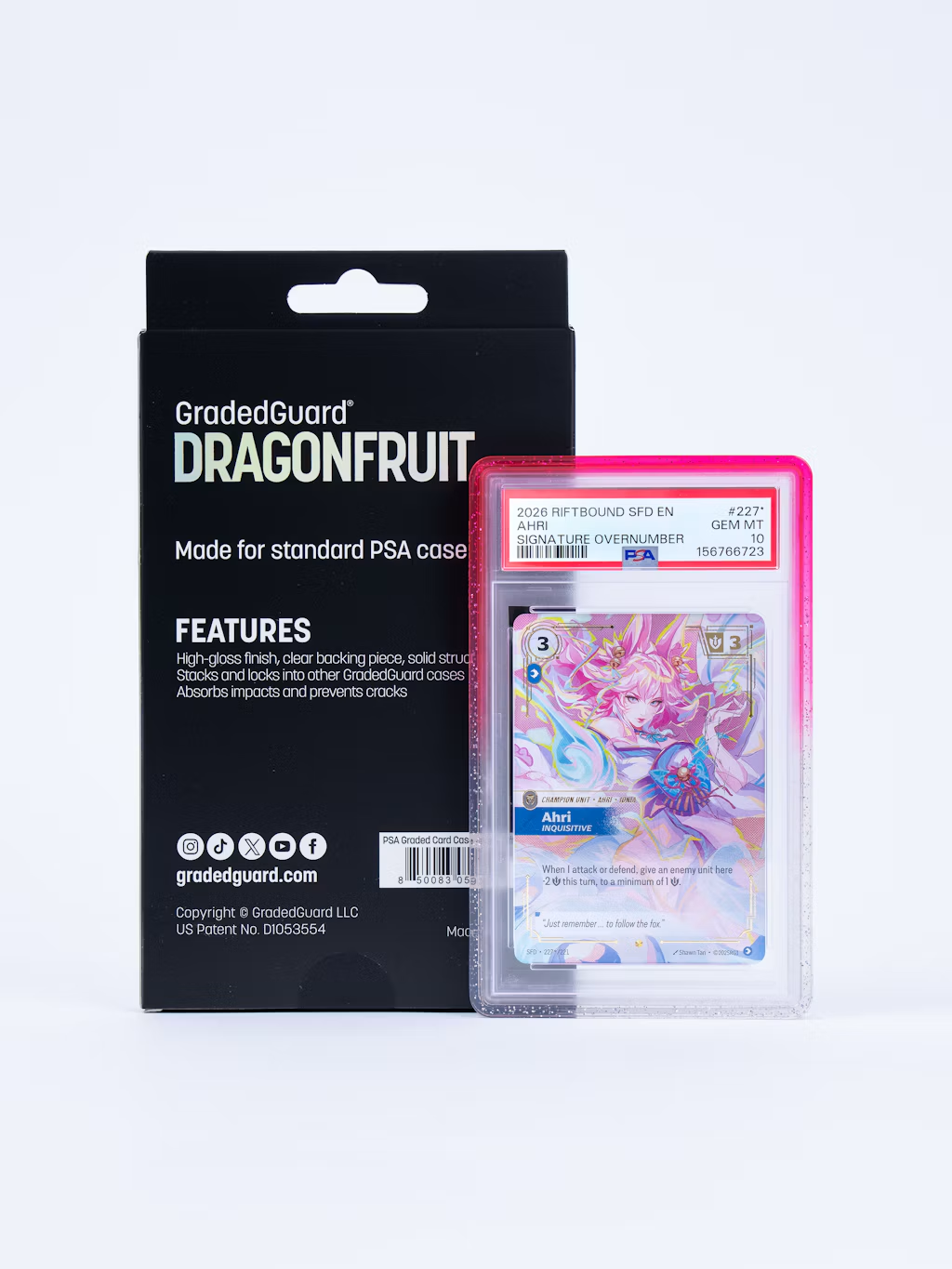 Graded Guard Graded Card Case - PSA Dragonfruit Limited Edition