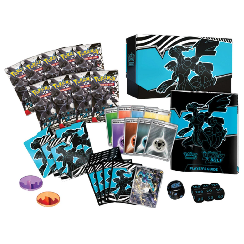 Pokemon TCG: Black Bolt Elite Trainer Box - SV: Black Bolt