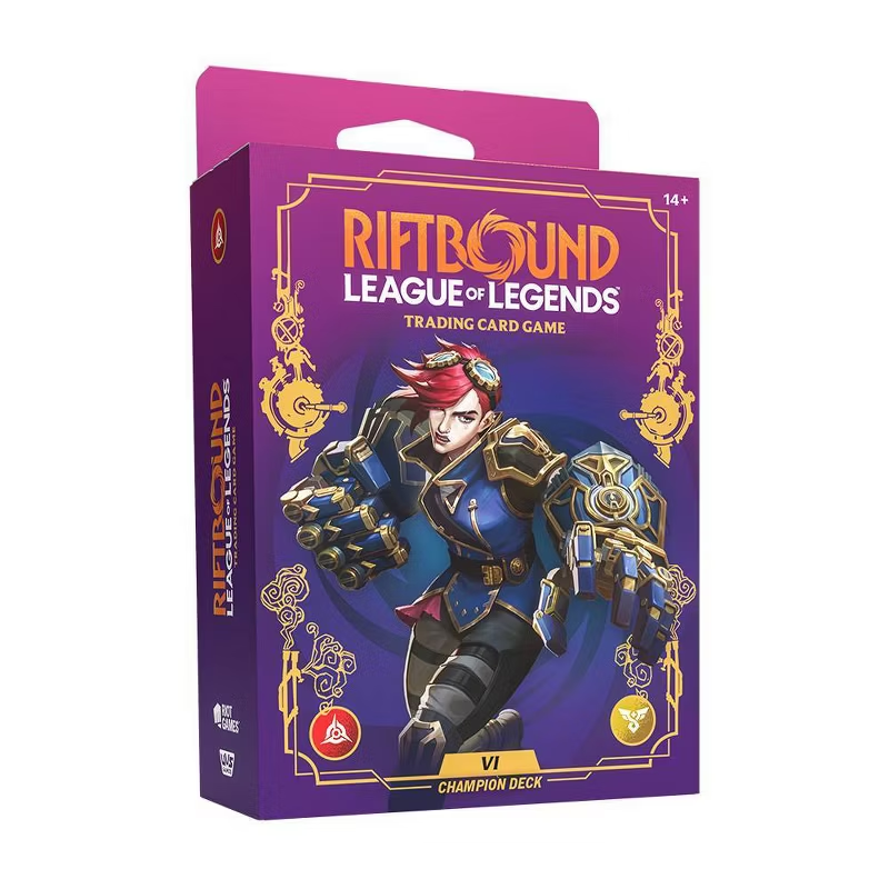 Riftbound League of Legends Trading Card Game: Vi Champion Deck