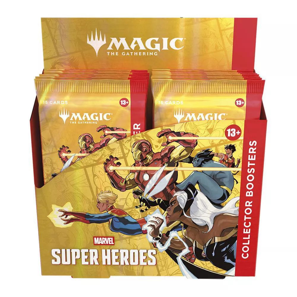 Magic: The Gathering | Marvel Super Heroes Collector Booster Display