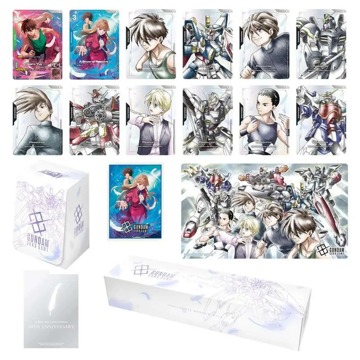Gundam Card Game: Premium Accessory Set -Mobile Suit Gundam Wing- [PB01]