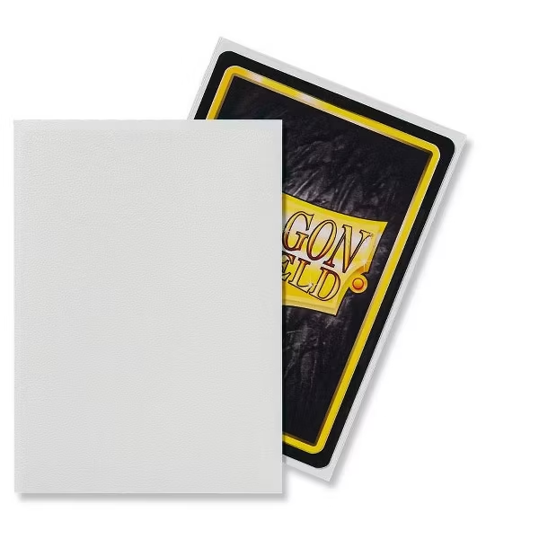 Dragon Shield Matte Dual Card Sleeves - White (100-Pack) - Dragon Shield Card Sleeves