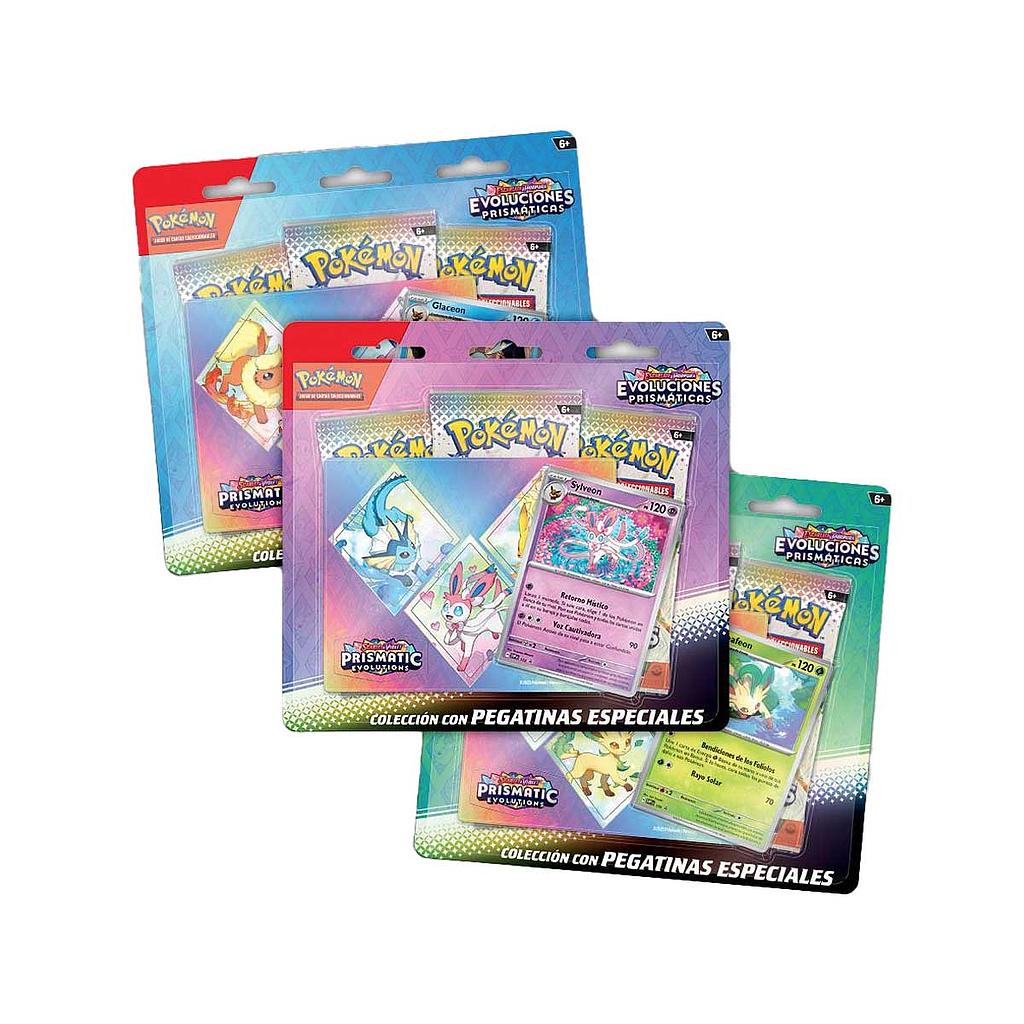 Pokémon TCG: Scarlet & Violet—Prismatic Evolutions Tech Sticker Collection (Random One)
