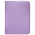 Vivid 9-Pocket Zippered PRO-Binder - Purple - Ultra Pro Storage Albums (ULTRAPROST)