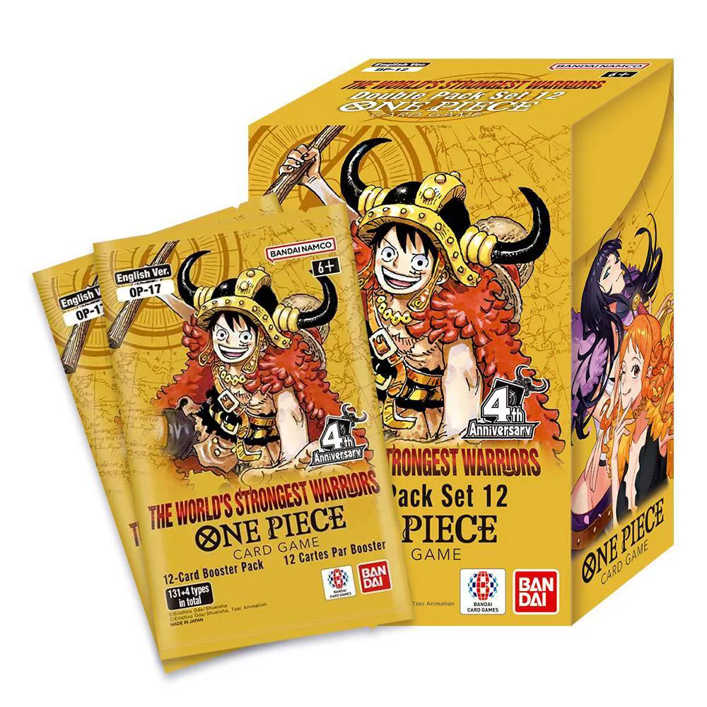 One Piece Card Game: The World's Strongest Warriors Double Pack Set 12