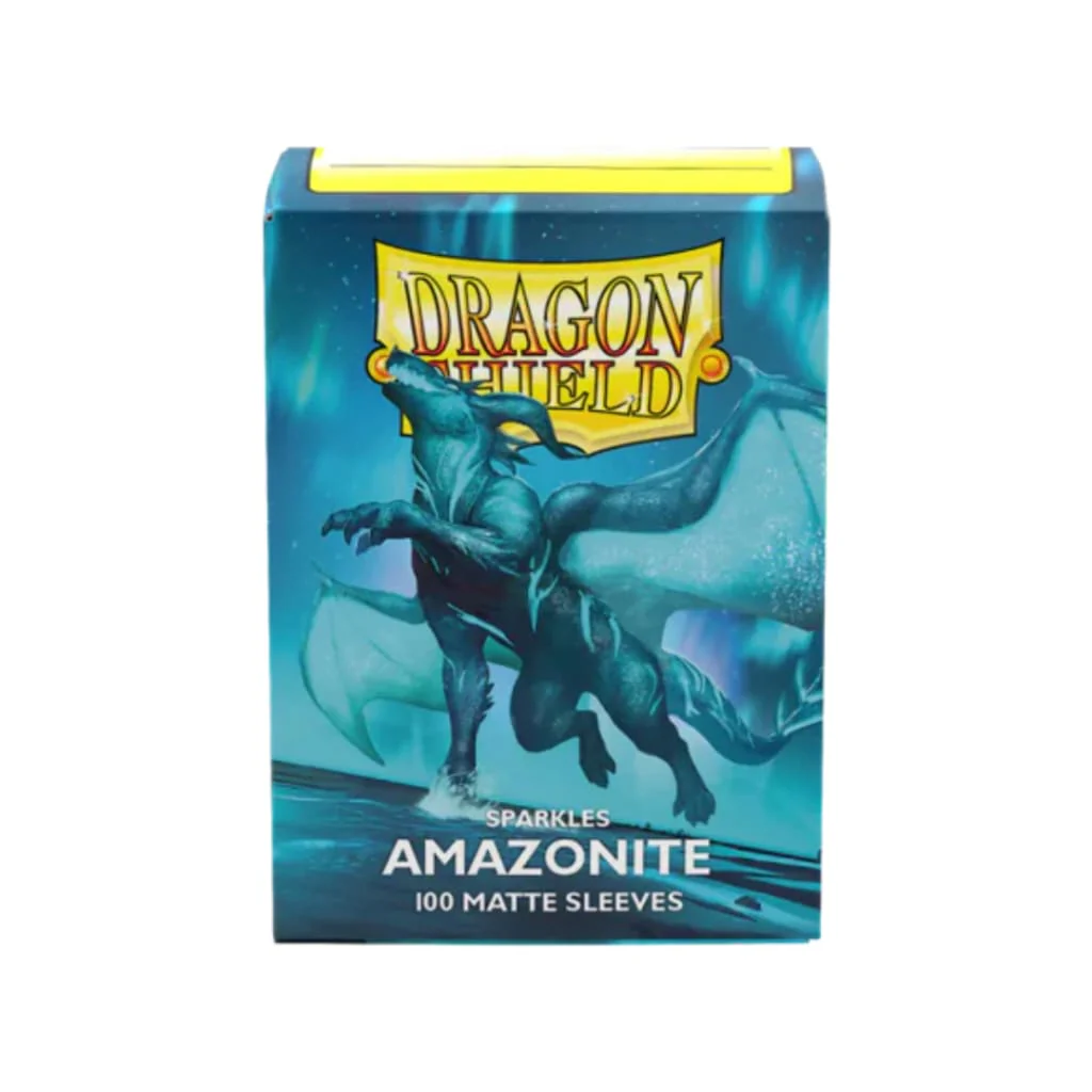 Dragon Shield Dual Matte Standard Sleeves - Amazonite (100-Pack) - Dragon Shield Card Sleeves