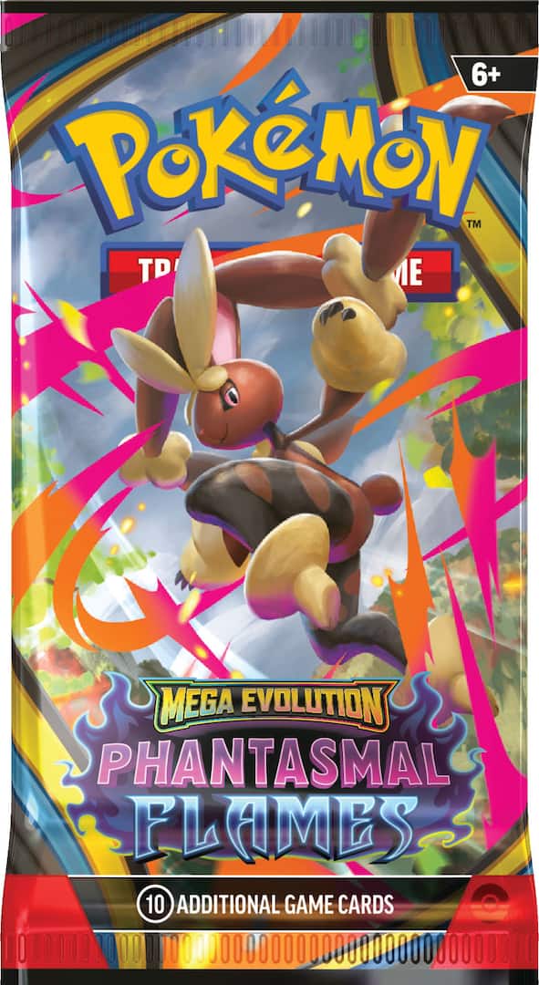 Pokémon - Trading Card Game: Mega Evolution - Phantasmal Flames Booster Pack