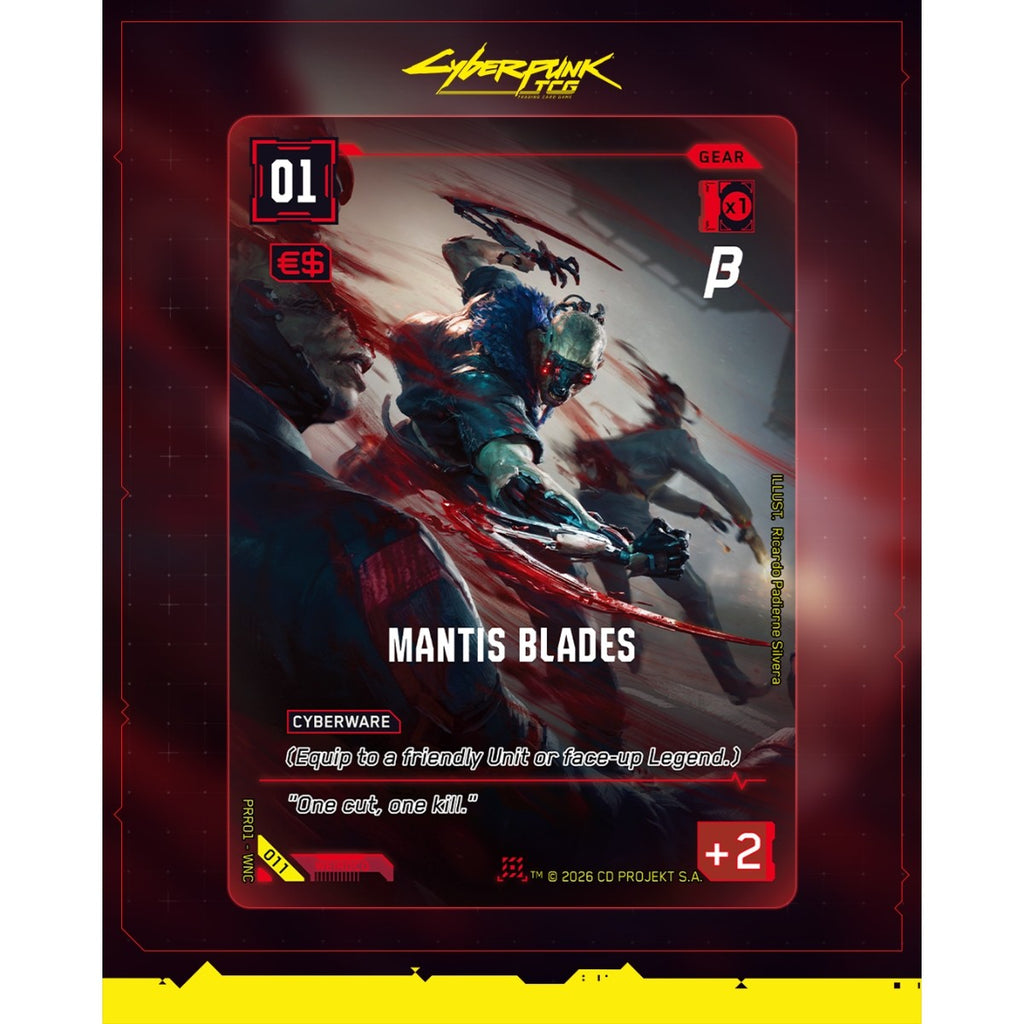 Cyberpunk TCG - Welcome to Night City - Beta Event Kit