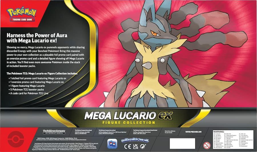 Pokémon - Trading Card Game: Mega Lucario ex Figure Collection