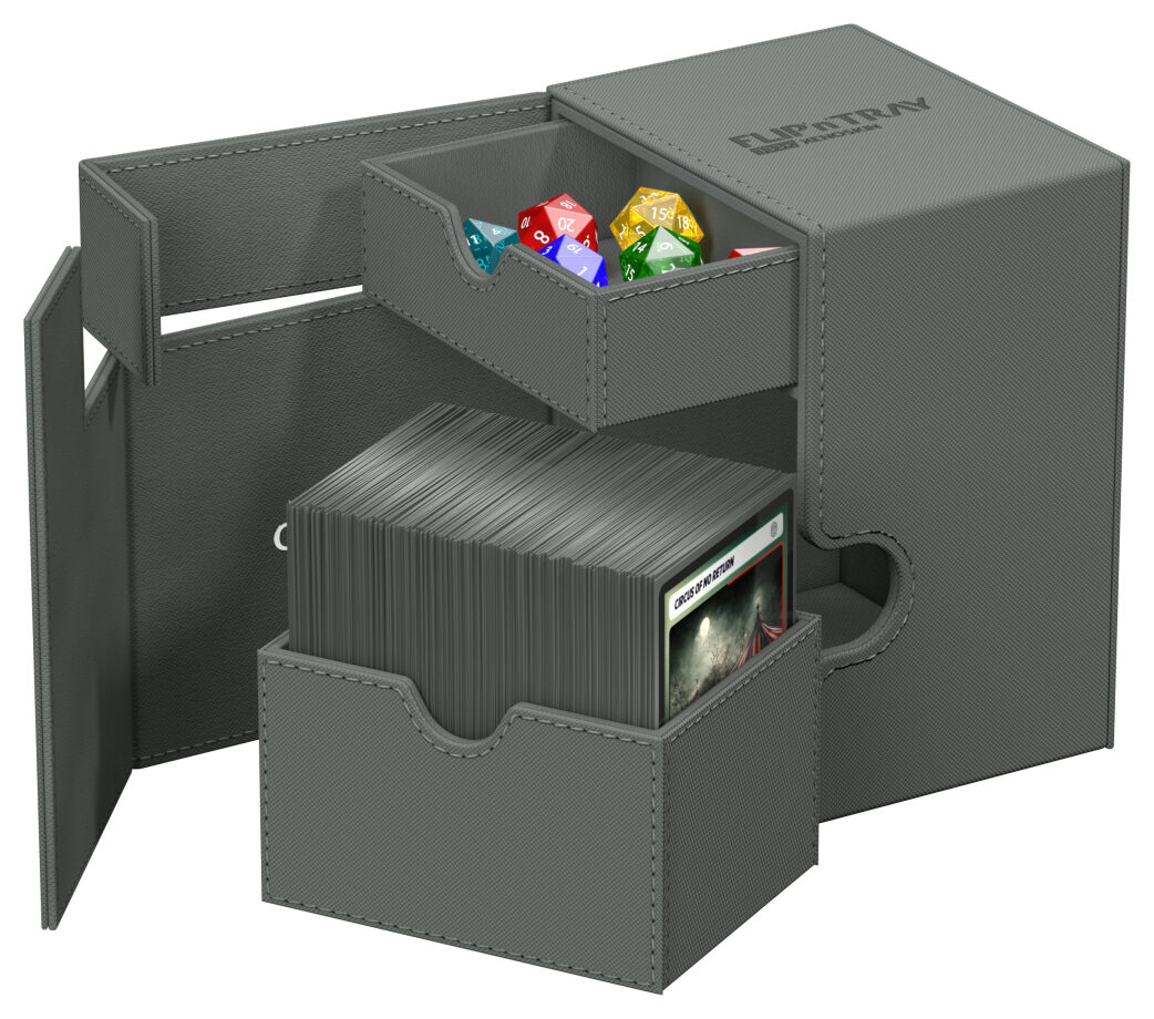Ultimate Guard FlipnTray 133+ Monocolor - Grey