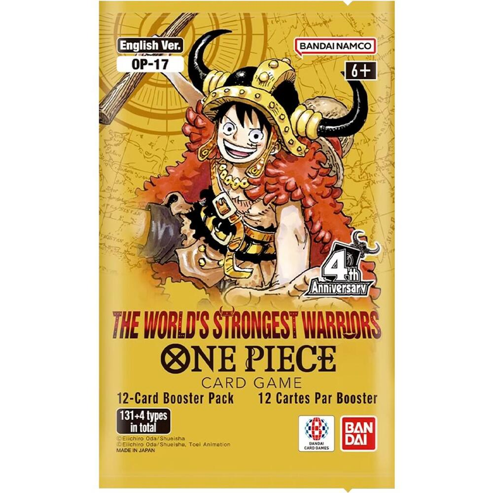 One Piece TCG: The World's Strongest Warriors Booster Pack OP-17