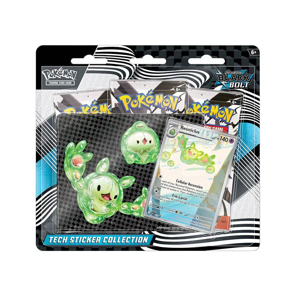 Pokémon Trading Card Game: Scarlet & Violet - Black Bolt Tech Sticker Collection
