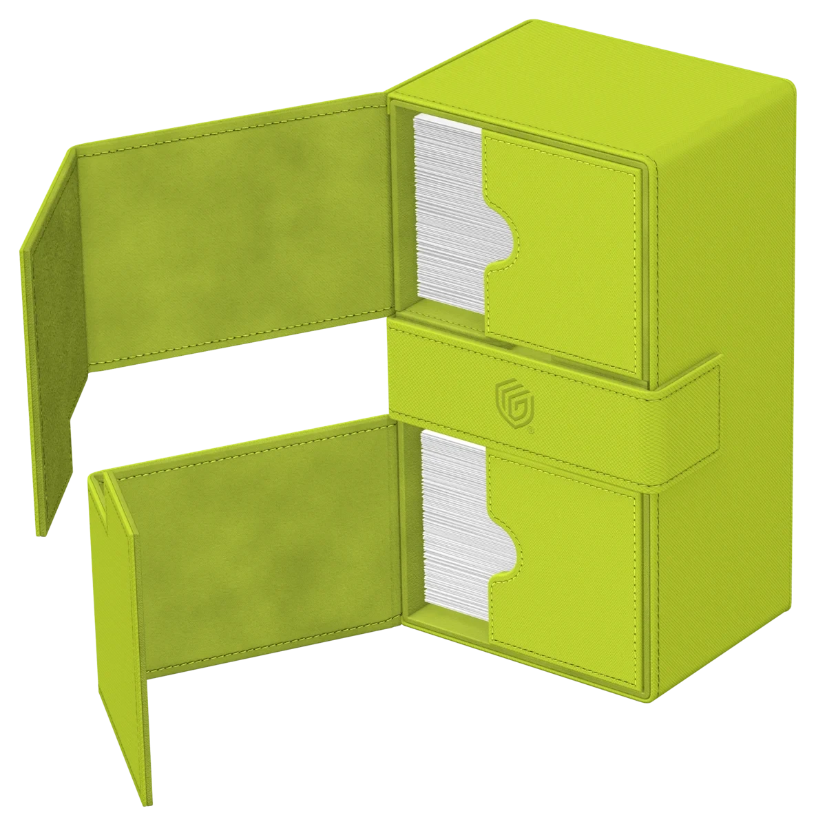 Ultimate Guard: Twin Flip'n'Tray 200+ Summer Edition - Lime