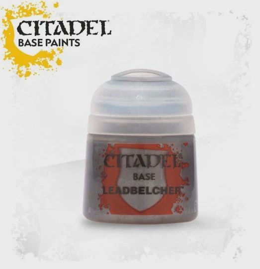 Citadel Base Paint: Leadbelcher (12ml)