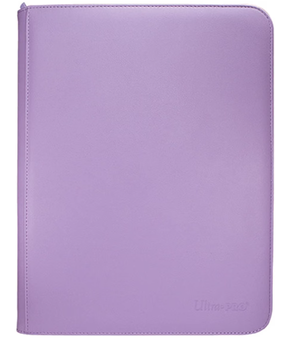 Vivid 9-Pocket Zippered PRO-Binder - Purple - Ultra Pro Storage Albums (ULTRAPROST)