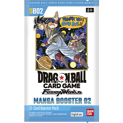 Bandai Dragon Ball Super Card Game Fusion World Manga Booster Box 02 [SB02] - 24 Packs