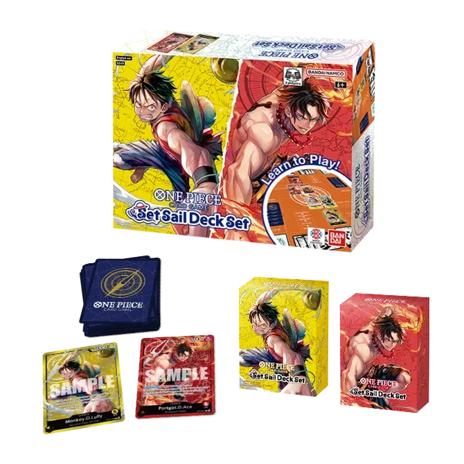 One Piece Card Game: SD-01 Set Sail Deck Set