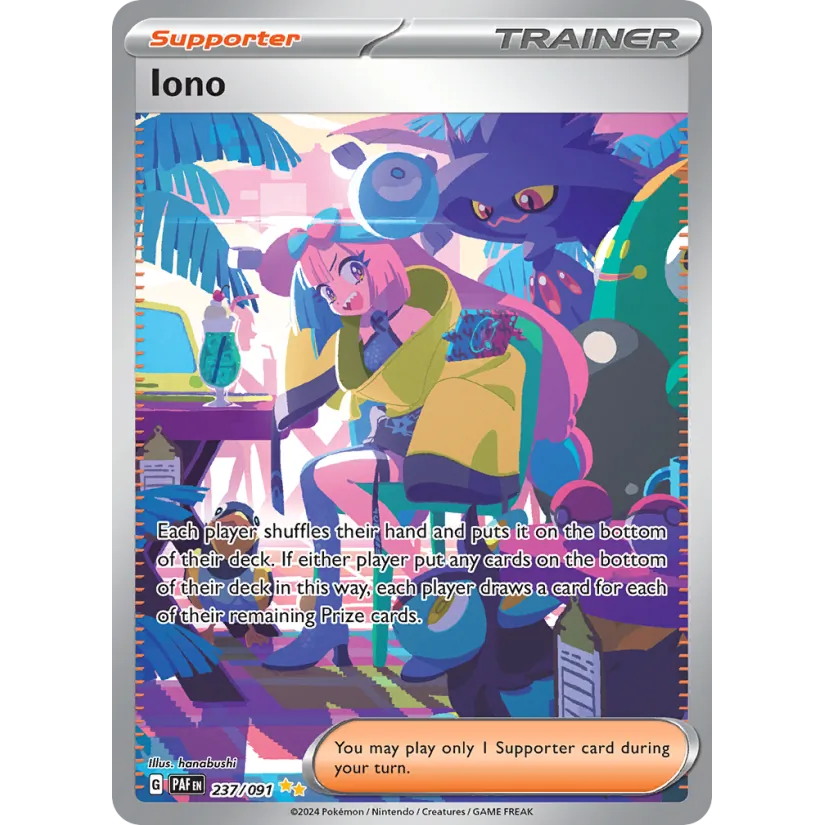 [NM] Iono #237/091-SV: Paldean Fates