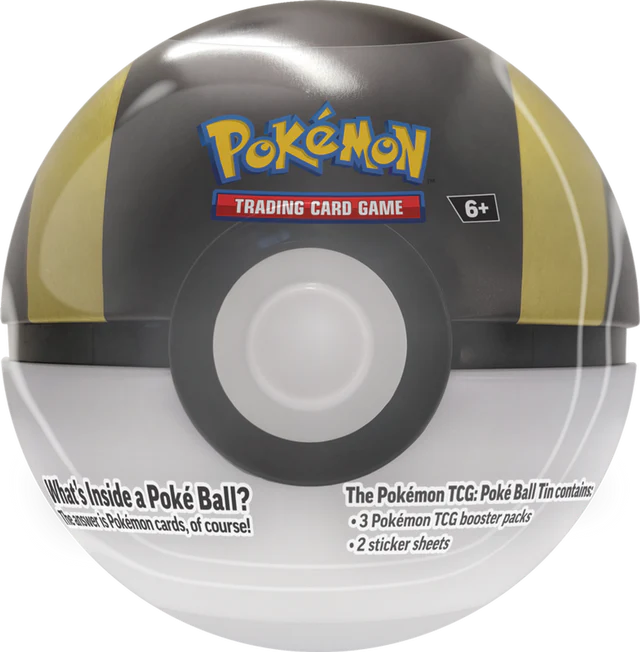 Pokémon TCG: : Poke Ball Tin Display 2024 Quarter 4 (Sealed case with 3 balls)