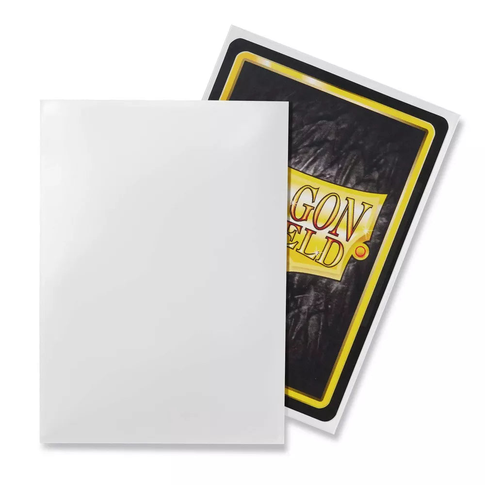 Dragon Shield - Standard Sleeves - Classic White(100 ct)