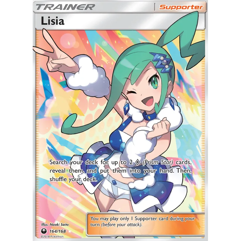 [NM] Lisia (Full Art) #164/168-SM - Celestial Storm