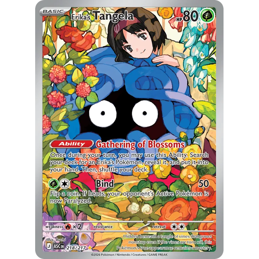 [NM] Erika's Tangela #218/217-ME: Ascended Heroes