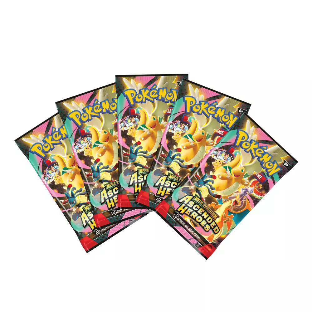 Pokémon Trading Card Game: Mega Evolution Ascended Heroes First Partners Deluxe Pin Collection