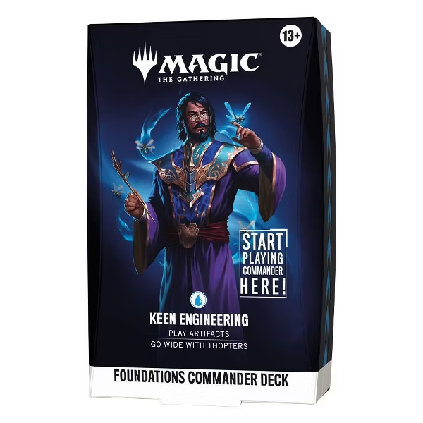 Magic The Gathering | Foundations Commander Deck - Keen Engineering