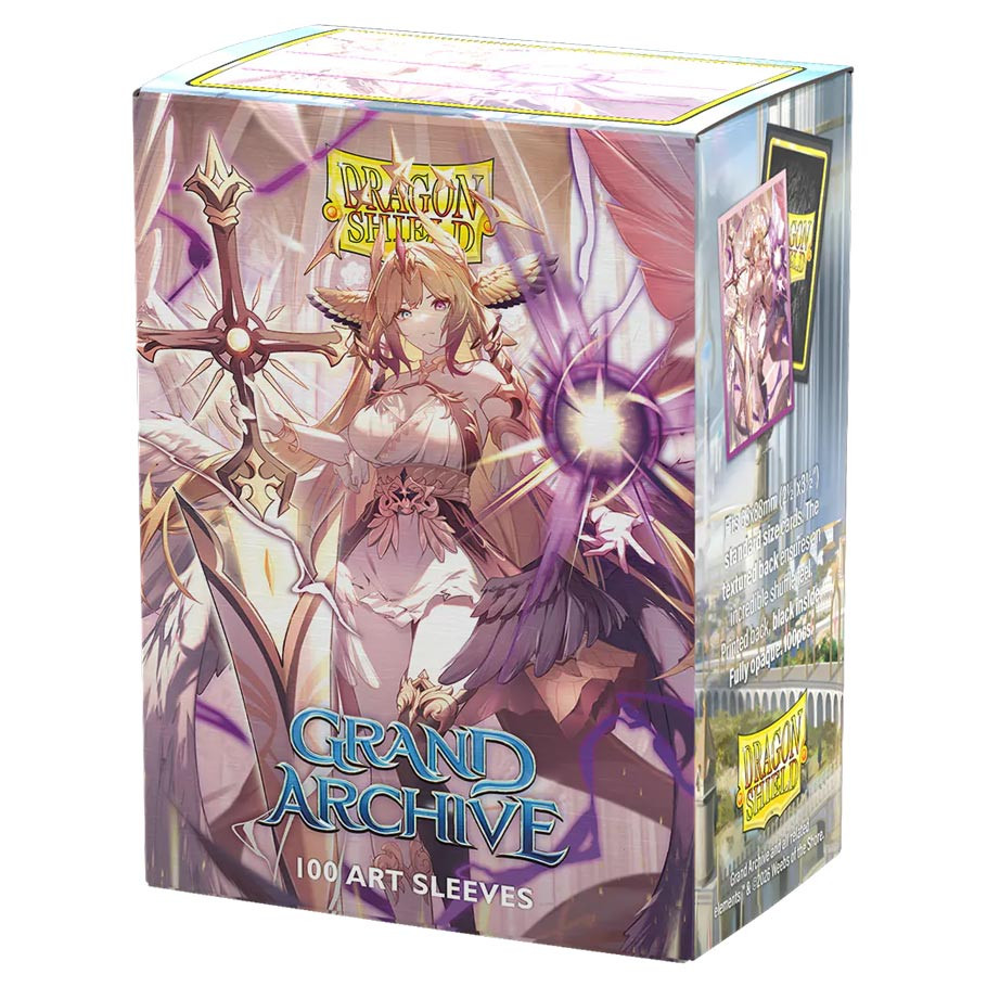 Dragon Shield: Grand Archive "Haniel, Archangel of Spectra" - Matte Dual Art Sleeves (100ct)