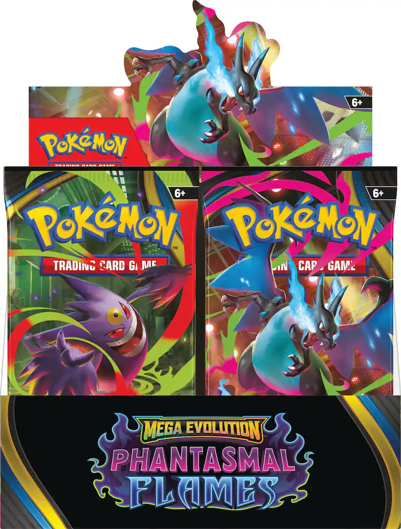 Pokémon - Trading Card Game: Mega Evolution - Phantasmal Flames Booster Box (36 Packs)