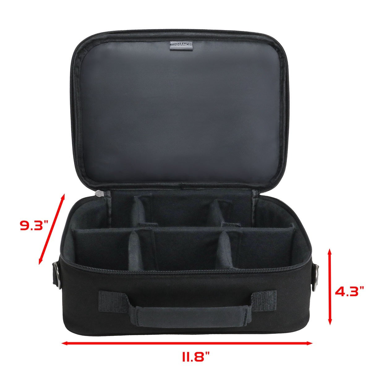 ENHANCE Designer Edition Compact MTG Bag with Customizable Interior (Black)