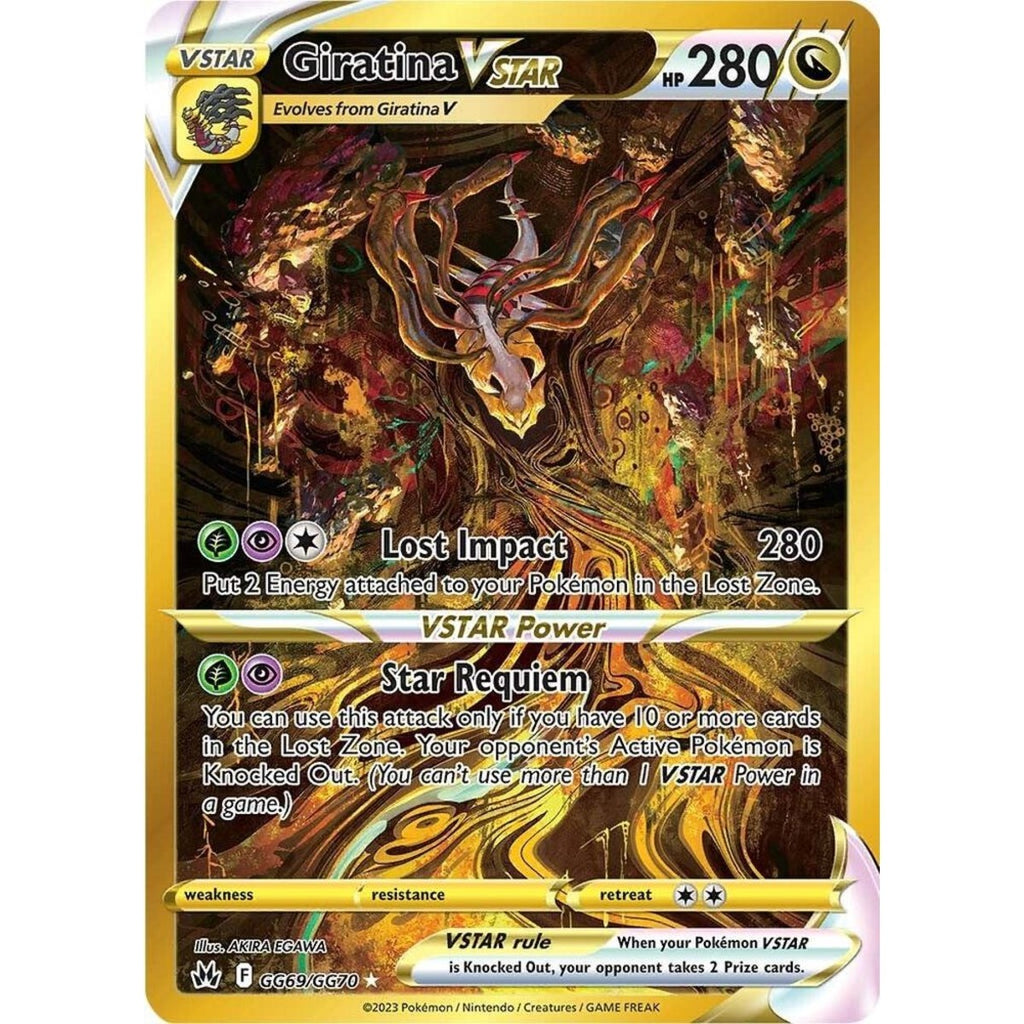 (NM) - Giratina VSTAR (Secret) - SWSH: Crown Zenith: Galarian Gallery (CRZ:GG)