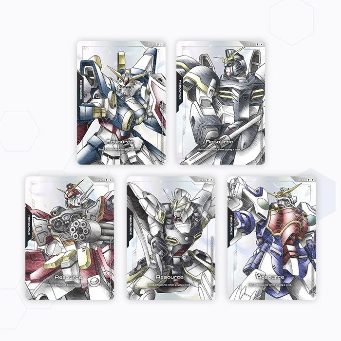 Gundam Card Game: Premium Accessory Set -Mobile Suit Gundam Wing- [PB01]
