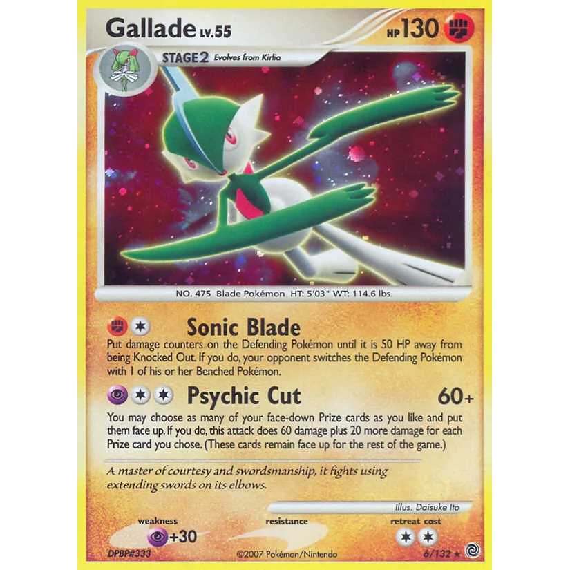 [NM] Gallade #6/132-Secret Wonders